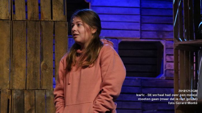 eDSC01227- kw1c Artiest - Dit verhaal had over een meisje moeten gaan - maar dat is niet gelukt  - 12dec2018 -  foto GerardMontE web